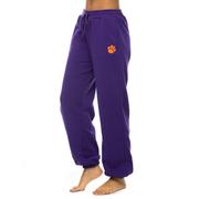 Clemson Zoozatz Fleece Jogger Puff Ink Pant